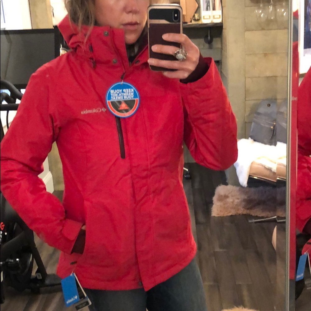 Columbia Red Ski & Snow Jacket